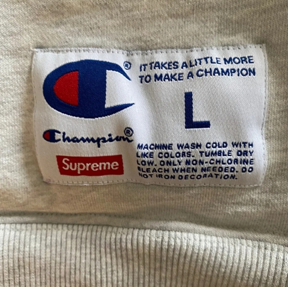 Supreme x Champion Hoodie NWOT